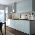 High gloss kitchens from Ikea