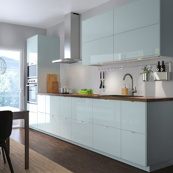 High gloss kitchens from Ikea Sleek and Modern Kitchen Designs with Glossy Finishes for a Stylish Home