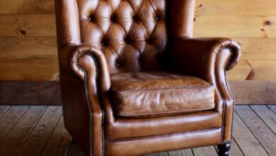 Leather Club Chair