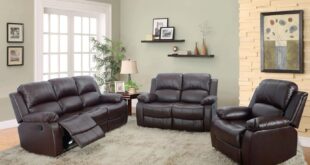 Leather Reclining Sofa And Loveseat Sets