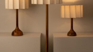 Living room floor lamp