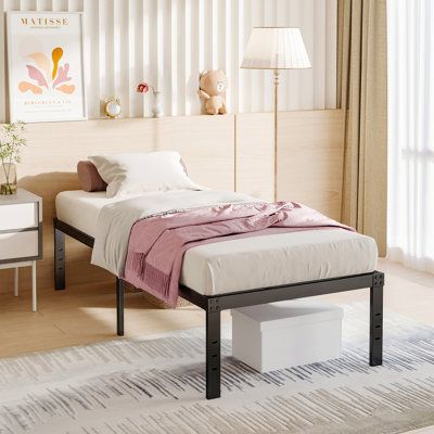 Extra long metal beds Sleek and Stylish Metal Beds for Tall Sleepers