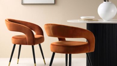 Fabric Dining Chairs