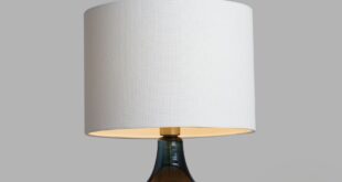 glass table lamp