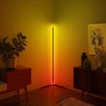 3 bright floor lamps