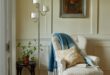 3 bright floor lamps