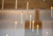 3 candles hanging