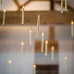 3 candles hanging