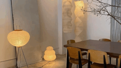 5 light floor lamp