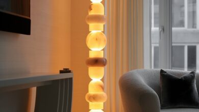 5 light floor lamp