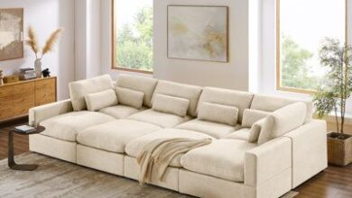 8-Piece Sectional Sofa