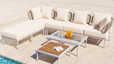 8-Piece Sectional Sofa