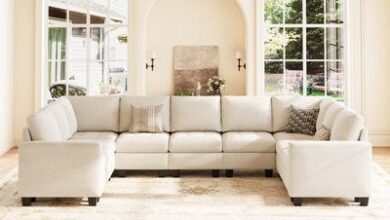 8-Piece Sectional Sofa