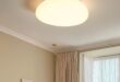 A 3 bright white ceiling lamp