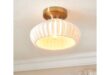 A 3 bright white ceiling lamp