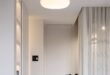 A 3 bright white ceiling lamp