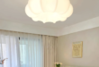 A 3 bright white ceiling lamp