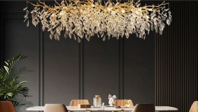 a chandelier