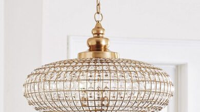 a chandelier