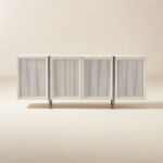 Adjustable slatted frames