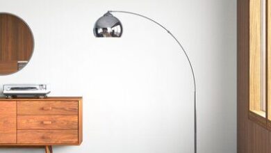 arch floor lamp