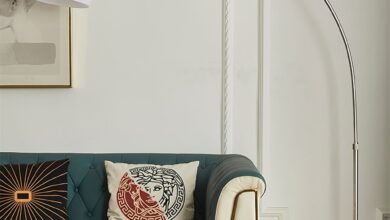 arch floor lamp