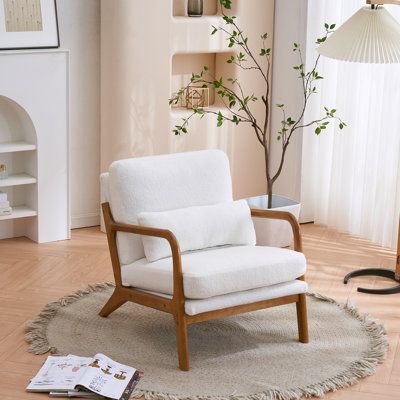 Armchair White the Perfect Addition to Your Living Room