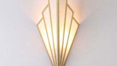 art deco lamps