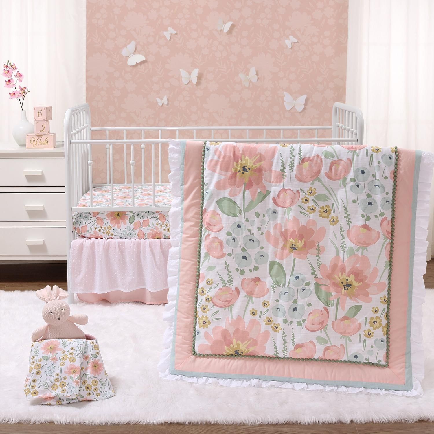 Baby Girl Crib Bedding Set Ideas and Inspiration