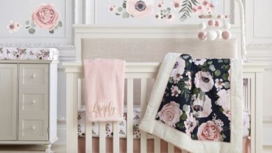 Baby Girl Crib Bedding Set