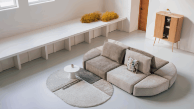 Backless Sofa