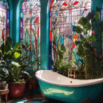 bathrooms chandeliers