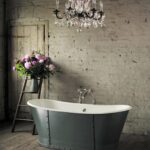 bathrooms chandeliers