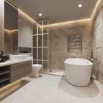 Bathroom-led ceiling lights