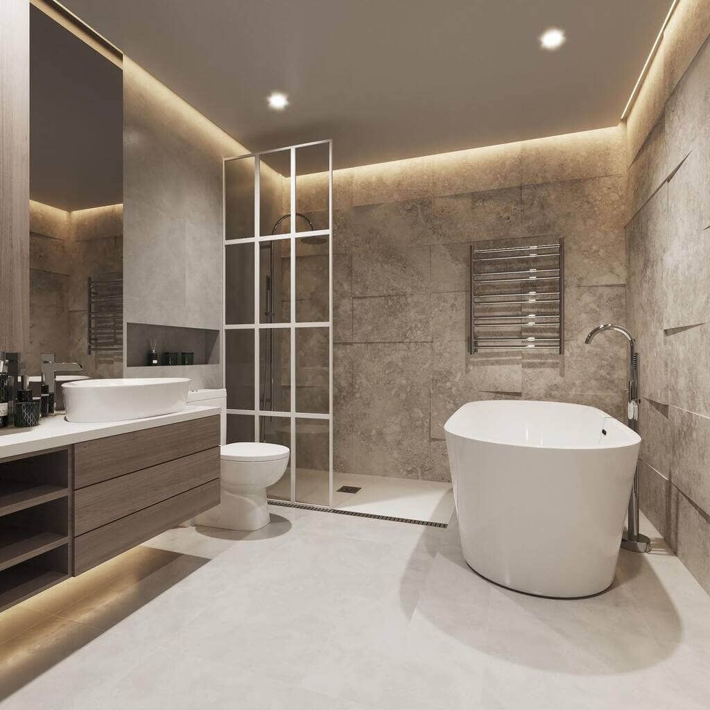 Bathroom-led ceiling lights a Bright Idea for Illuminating Your Bathroom