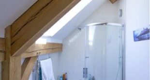 Bathrooms pitched roof decor