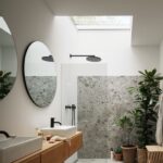 Bathrooms pitched roof decor