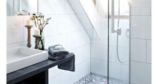 Bathrooms pitched roof decor