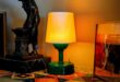 Battery-powered table lamps