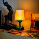 Battery-powered table lamps