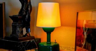 Battery-powered table lamps