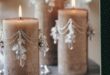 beaded candles