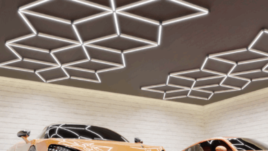 beautiful garage lighting