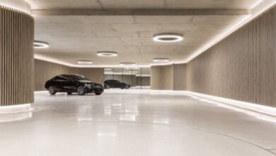 beautiful garage lighting