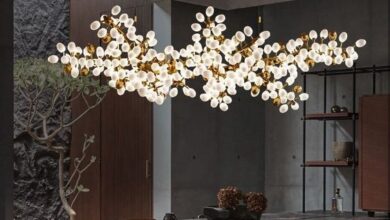 beautiful dining room lighting