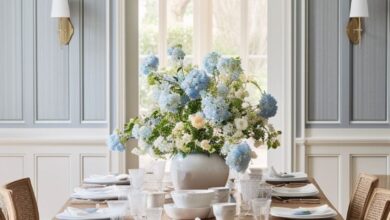 beautiful dining room lighting