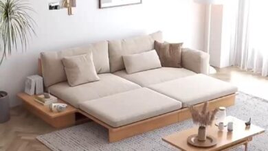 Bed And Sofa