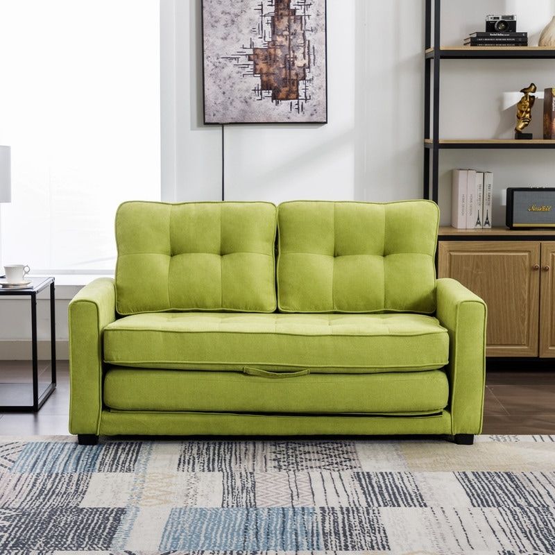 Bed Loveseat Sofas Versatile and Cozy Option for Small Spaces