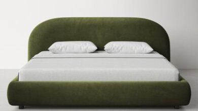 Bed frame with bed box