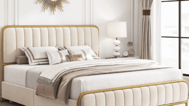 Bed frame with bed box
